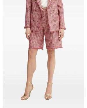 MARCIANO BY GUESS Frayed Shorts - Red
