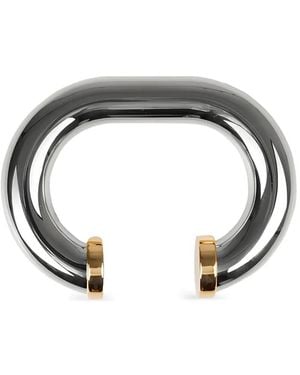 Rabanne Xl Link Cuff Bracelet - Metallic