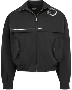 Enfants Riches Deprimes Serge Graphic-Print Track Jacket - Black