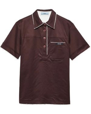 Prada Polo Con Taschino - Rosso