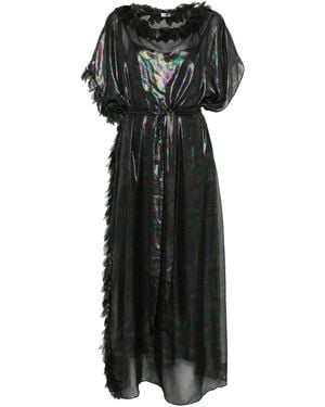 Baruni Coreopsis Maxi Dress - Black