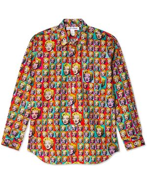Comme des Garçons グラフィック シャツ - レッド