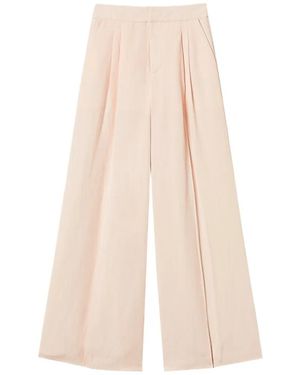 Twinset Wide-Leg Trousers - White