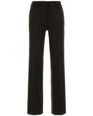 PT Torino Jodie Pressed-Crease Pants - Black