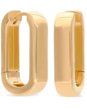 Preeti Sandhu Chunky Hoop Earrings - White