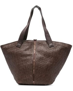 Alexander Smith Large Lauren Tote Bag - Brown