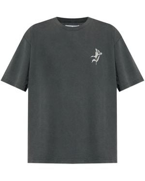 Samsøe & Samsøe Organic Cotton T-Shirt - Grey