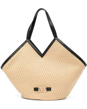 Max Mara Bchbruno Tote Bag - Natural
