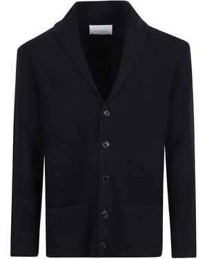 Ballantyne Buttoned Shawl-collar Cardigan - ブルー