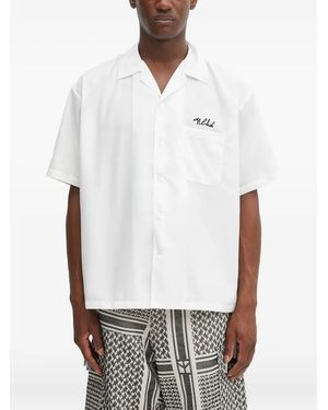 Neighborhood Chest-Pocket Short-Sleeve Shirt - White