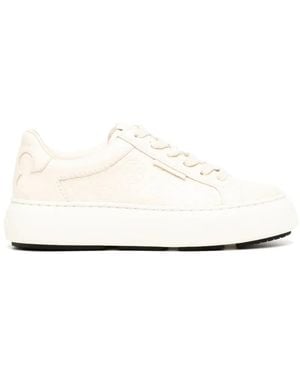 Tory Burch T Monogram Ladybug Trainers - White