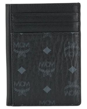 MCM Tarjetero N/S Mini - Negro