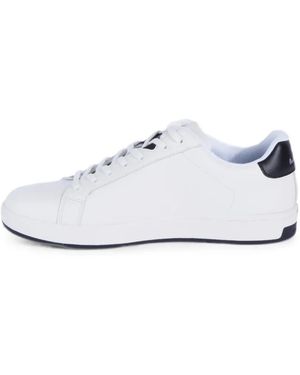 Paul Smith Baskets Albany En Cuir - Blanc
