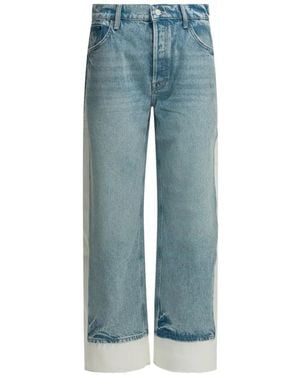 Mother The Nachio Two-Tone Jeans - Blue