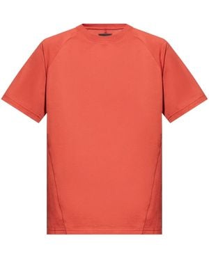 Converse Logo-Print Cotton T-Shirt - Red