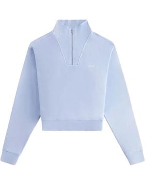 Kith Ryder Quarter-Zip Jumper - Blue