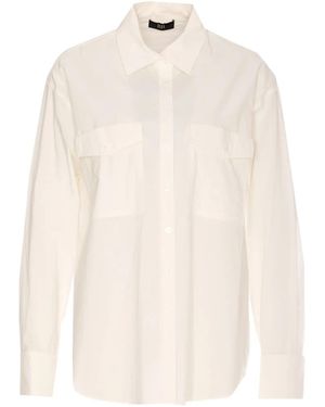 ELEH Blouse Met Lange Mouwen - Wit
