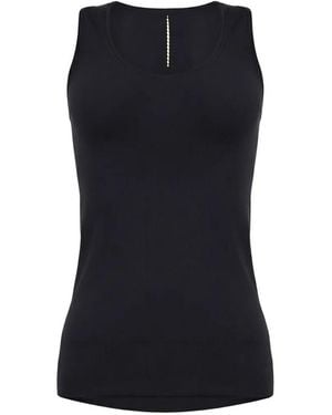 Wolford Seamless Warp-Knit Tank Top - Black