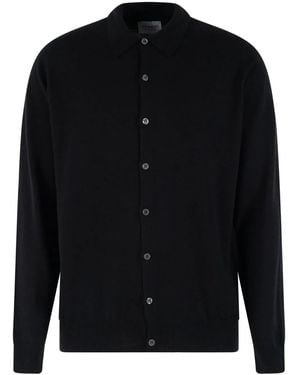 John Smedley Tibor Cardigan - Black