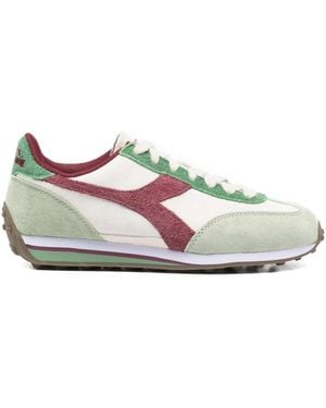 Diadora Rally Suede Panelled Sneakers - Grey