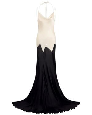Roberto Cavalli Spaghettikleid - Weiß