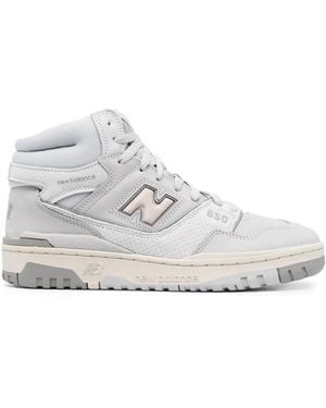 New Balance 650 ハイカット スニーカー - ホワイト