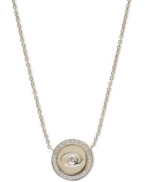 Anzie Royale Evil-Eye-Halskette Mit Diamanten - Mettallic