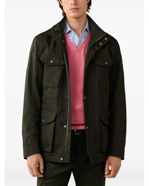 Hackett Velospeed Jack Met Zakdetail - Zwart