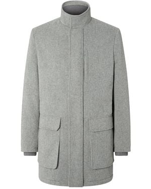 Corneliani Flap-Pocket Wool Jacket - Gray