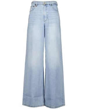Zimmermann Indra Wide-Leg Jeans - Blue
