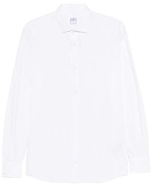 Fedeli Buttoned Shirt - White