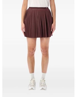 Nike Pleated Mini Skirt - Red