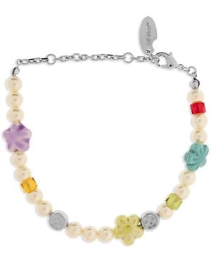 Off-White c/o Virgil Abloh Floral-Charm Bracelet - White