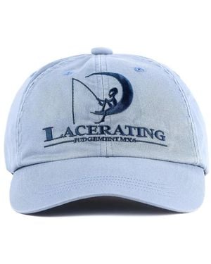 SAINT Mxxxxxx Embroidered Six-Panel Baseball Cap - Blue