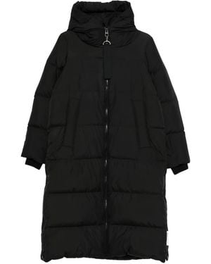 Marc O' Polo Oversized-Mantel mit Kapuze - Schwarz