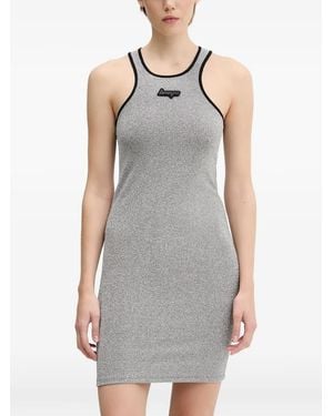 HUGO Racerback Mini Dress - Grey