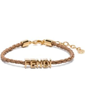 Fendi Graphy Armband - Weiß