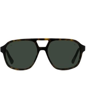 Vuarnet Alpine Pilot Sunglasses - Black