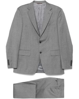 Canali Pak Met Enkele Rij Knopen - Grijs