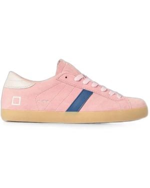 Date Sneakers Mit Wildleder-Einsätzen - Pink