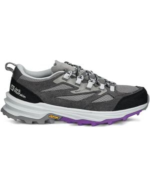 Jack Wolfskin Panelled Trainers - Grey