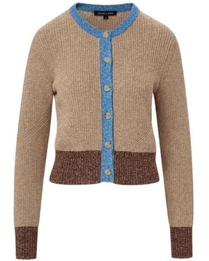 Veronica Beard Ibra Gebreid Vest - Wit