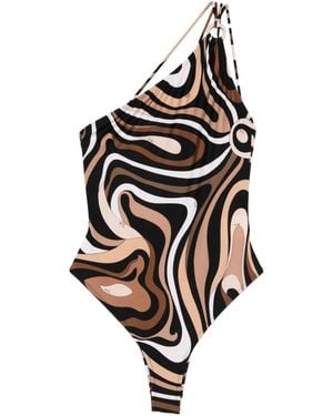 PUCCI Bañador de un solo tirante - Negro