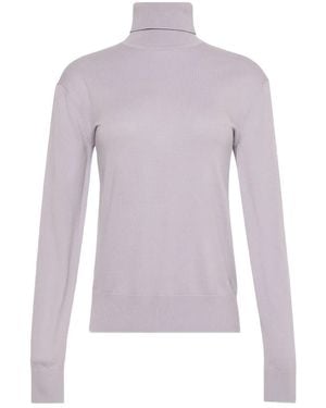 Calvin Klein Roll-Neck Sweater - Purple