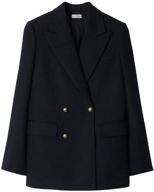 Burberry テーラード ジャケット - ブルー
