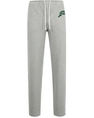 Noah Drawstring-Waist Track Pants - Gray