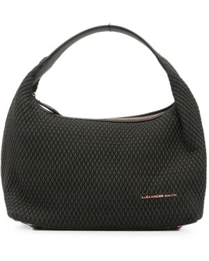 Alexander Smith Small Chloe Quilted Tote Bag - Black