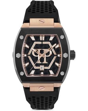 Philipp Plein The Hexagon Phantom 44Mm Watch - Black