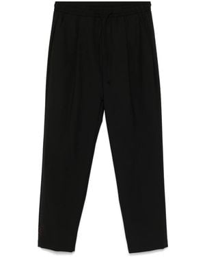 Amaranto Pantalones con pinzas - Negro