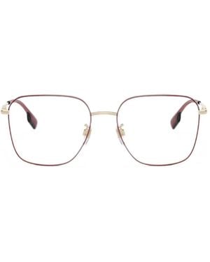 Burberry Square-Frame Glasses - White